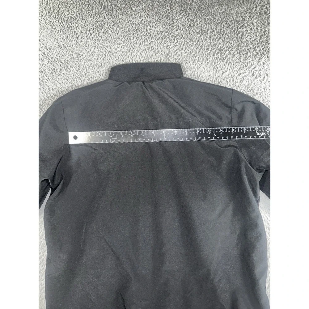 Nike Dri Fit Track Jacket Boys XL Ful‎ Zip Swoosh Mock Neck Sporty Activewear